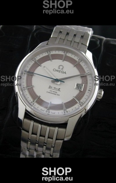 Omega De Ville Hour Vision Watch in Stainless Steel