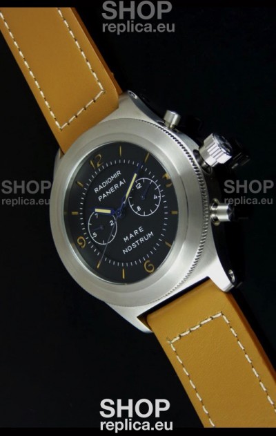 Radiomir Panerai Mare Nostrum Japanese Automatic Watch in Black Dial