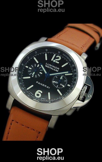 Panerai Luminor Tantalium Swiss Lemania Watch