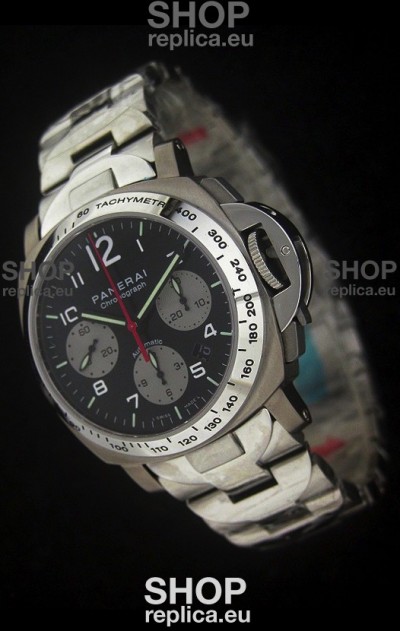 Panerai Luminor Chronograph Swiss Watch 