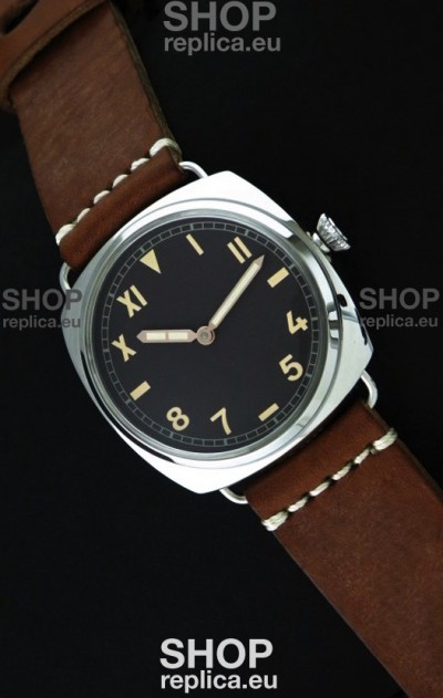Panerai Radiomir California Vintage Homage Watch in Black Dial