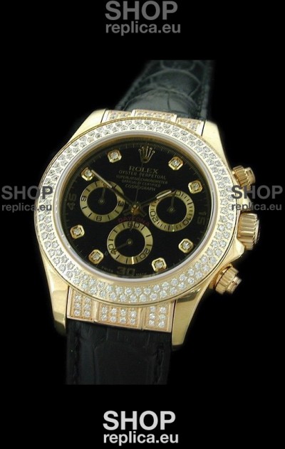 Rolex Daytona Cosmograph Swiss Replica Gold Watch