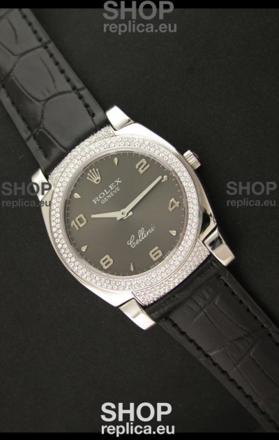 Rolex Cellini Japanese Replica Watch in Arabic Markers
