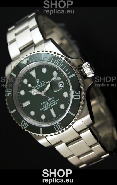 Rolex Submariner Swiss Replica Watch in Stainless Steel - Super Luminous Markers