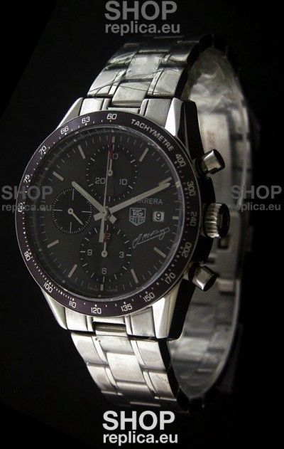 Tag Heuer Carrera JM Fangio Limited Watch in Grey Dial