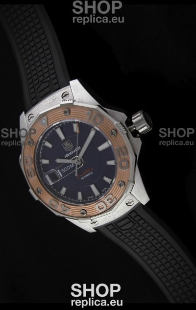 Tag Heuer Aquaracer Calibre 5 Swiss Automatic Watch in Black Dial