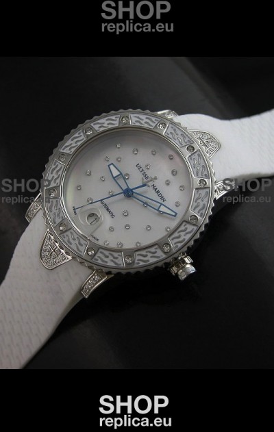 Ulysse Nardin Lady Diver White Starry Night Swiss Automatic Watch
