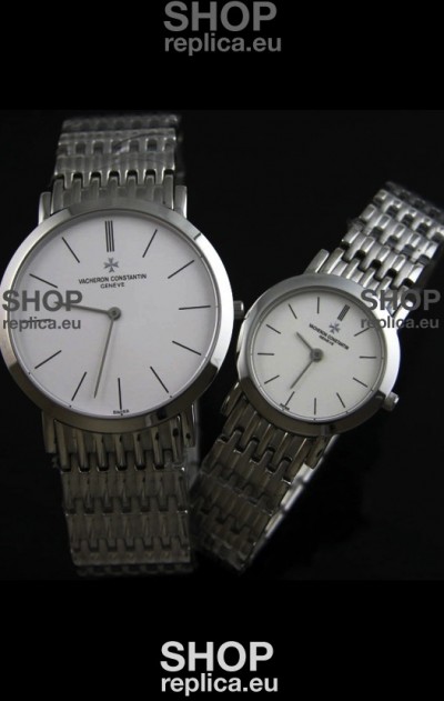 Vacheron Constantin Classical Couple Japanese Steel Watch