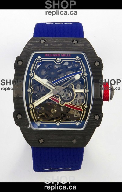 Richard Mille RM67-02 Black NTPT 37 Grams CRMA7 Clone Movement 