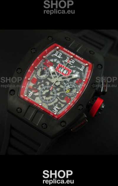 Richard Mille RM011 Filipe Massa PVD Casing Edition Swiss Replica Watch