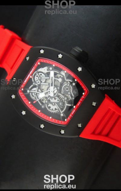 Richard Mille RM055 Bubba Watson Swiss Replica Watch in Black