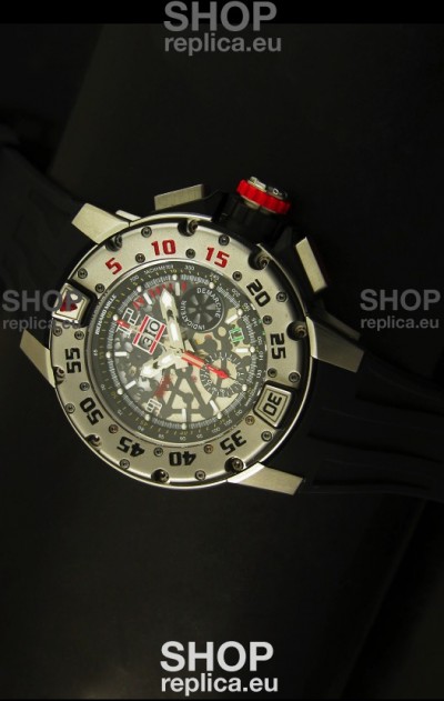 Richard Mille RM032 Swiss Replica Watch in Titanium Finish