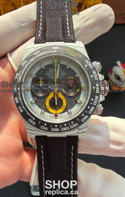 Rolex Daytona DiW Quantum Racer Grey CarboQuartz Super Clone Watch 