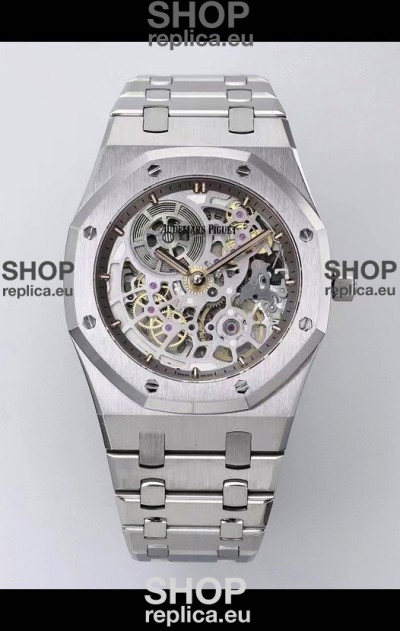 Audemars Piguet Super Clone Royal Oak Jumbo Extra-Thin Steel Casing Watch 