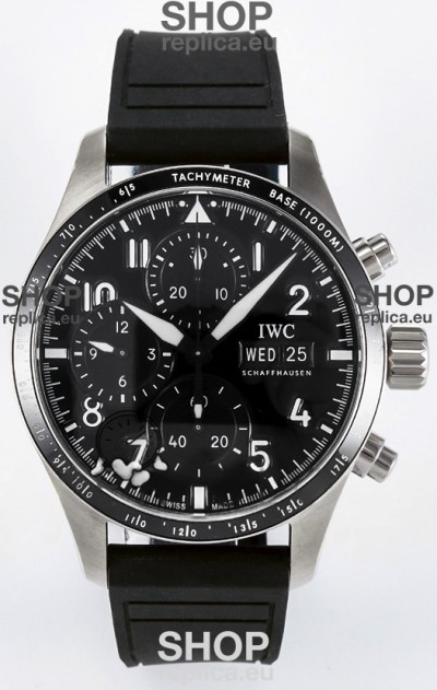 IWC Pilot's IW388305 Super Clone Chronograph 41 Mercedes-AMG Steel Watch
