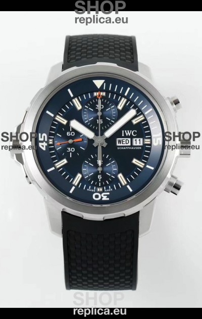 IWC Super Clone Aquatimer Chronograph IW376804 Swiss Replica Blue Dial
