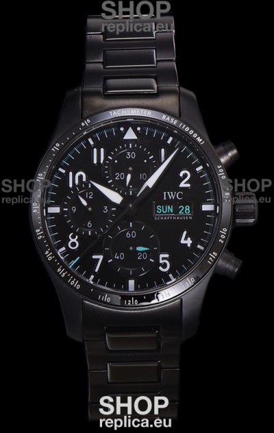 IWC Pilot's IW388306 Super Clone Chronograph 41 Mercedes-AMG Pertonas F1 Ceramic Watch