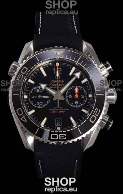 Omega Super Clone Planet Ocean 600M Chronograph 904L Steel Replica Watch 