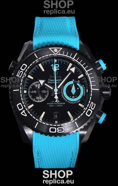 Omega Super Clone Planet Ocean 600M Chronograph Emirates Edition Swiss Replica