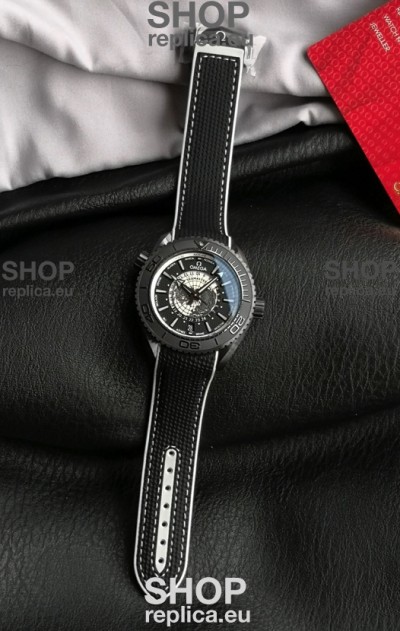 Omega Super Clone Planet Ocean 600M Worldtimer Ceramic Swiss Replica Watch 