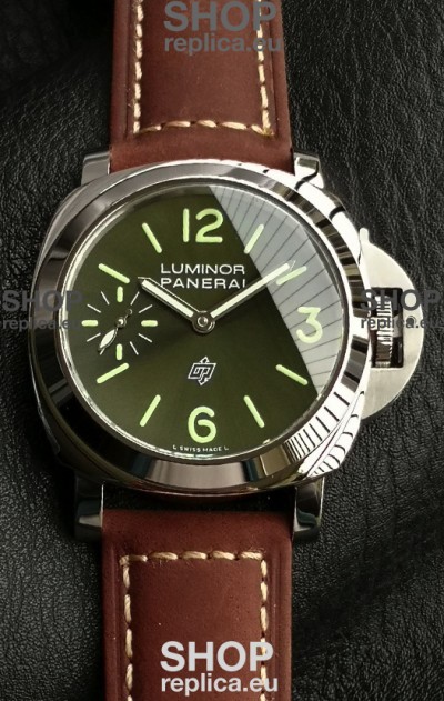 Panerai Super Clone Luminor PAM1624 Swiss Replica Watch - Green Dial 