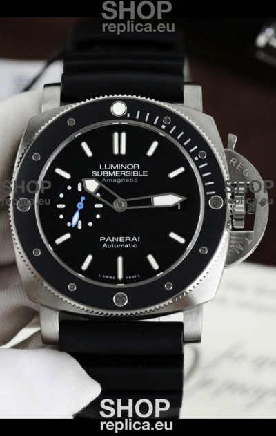 Panerai Luminor Super Clone Submersible PAM1389 Titanium Swiss Watch 