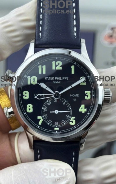 Patek Philippe Super Clone Aquanaut 5268G Steel Watch in Blue Dial 38.8MM