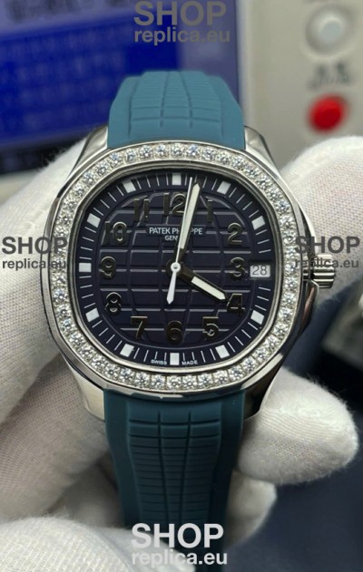 Patek Philippe Complications 5524G Calatrava Travel Time Off-Green Dial Replica Watch 