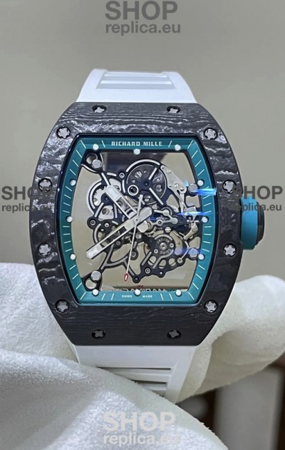 Richard Mille RM055 Black NTPT Real Vaucher Movement Super Clone Watch 
