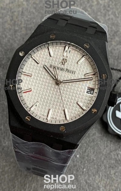 Audemars Piguet Royal Oak 15500 PVD Coated Swiss Replica Watch 3120 Swiss Movement - White Dial