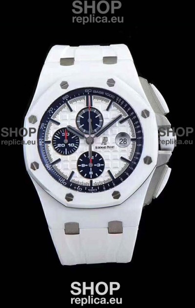 Audemars Piguet Royal Oak Offshore White Ceramic - Ultimate 1:1 3126 Movement