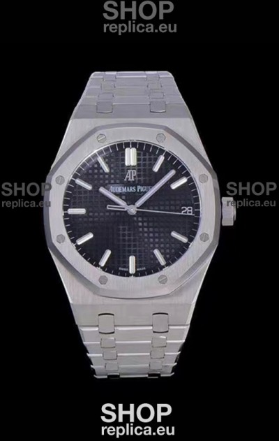Audemars Piguet Royal Oak 41MM Blue Dial 904L Steel - 1:1 Mirror Replica 