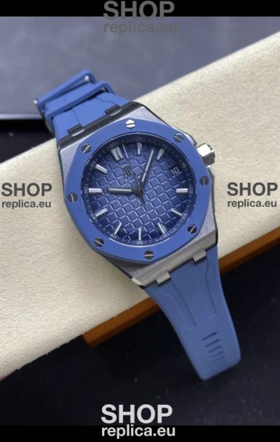 Audemars Piguet Royal Oak Offshore 15605SK Blue 1:1 Mirror Replica Watch 43MM