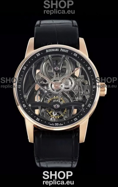 Audemars Piguet CODE 11.59 Openwork Dial Rose Gold Casing Superclone Watch