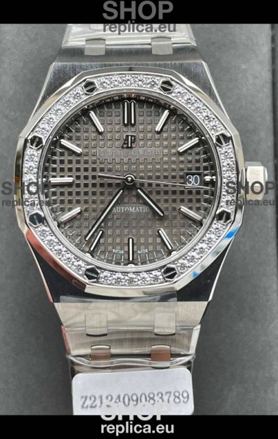 Audemars Piguet Royal Oak 37MM Grey Dial Watch in 3120 Movement - 1:1 Mirror Replica