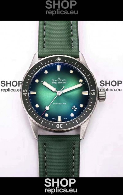 Blancpain Fifty Fathoms BATHYSCAPHE Edition TITANIUM Casing - 1:1 Mirror Replica Watch