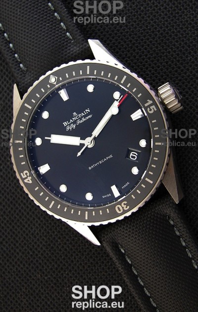 Blancpain Fifty Fathoms BATHYSCAPHE Titanium Edition Swiss Replica 1:1 Swiss Watch
