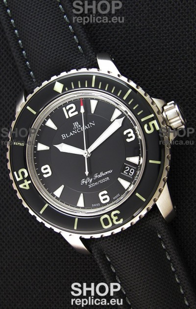 Blancpain Fifty Fathoms - 1:1 Mirror Titanium 1:1 Mirror Replica Watch