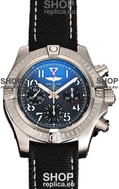 Breitling Avenger Chronograph 45 Black Dial 1:1 Mirror Swiss Replica Watch 