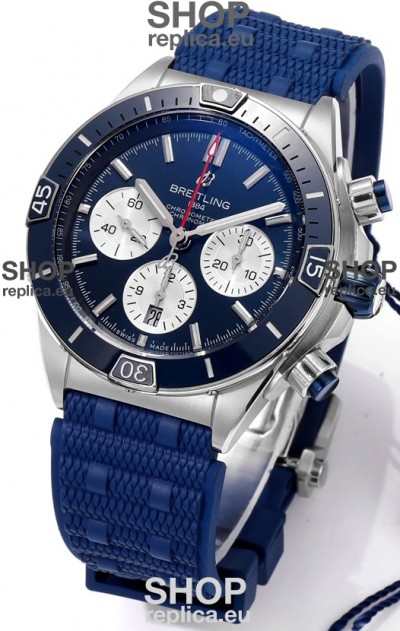 Breitling Chronomat B01 42 Edition Swiss 904L Steel Casing Blue Dial 1:1 Mirror Replica Watch