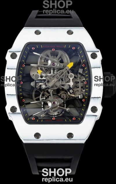 Richard Mille RM027-02 Rafael Nadal Genuine Tourbillon Movement 1:1 Mirror Replica Watch