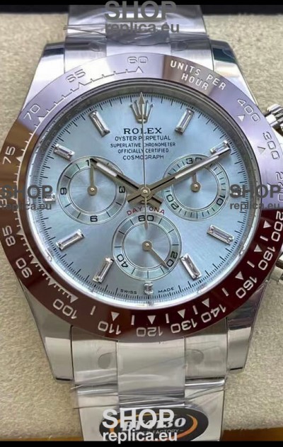 Rolex Cosmograph Daytona M116506-0002 ICE BLUE Dial Original Cal.4130 Movement - Ultimate 904L Steel Watch