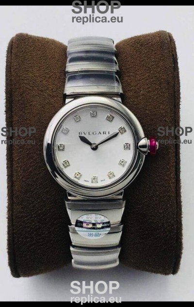 Bvlgari LVCEA Edition Watch in Stainless Steel - 1:1 Mirror Replica