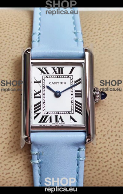 Cartier Tank Solo Swiss Quartz Watch in Stainless Steel Casing 
