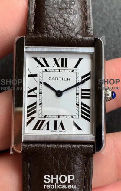 Cartier Tank Solo Swiss Quartz Watch in Stainless Steel Casing - 24MM Wide
