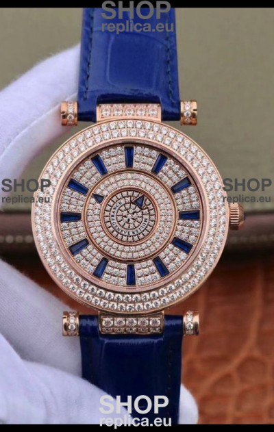 Franck Muller Double Mystery 1:1 Mirror Swiss Replica Watch - 42MM