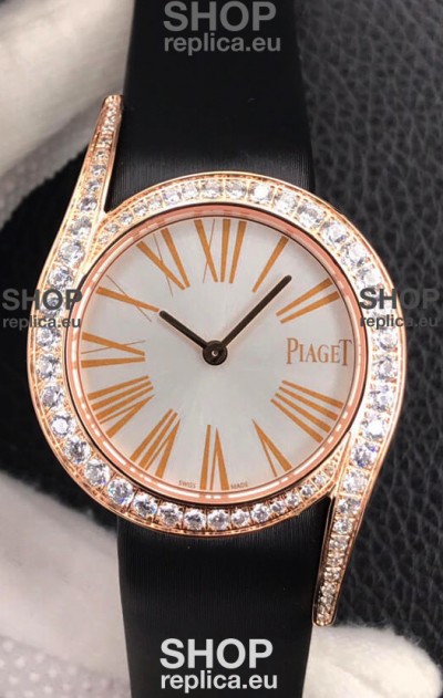 Piaget Limelight Gala Edition 1:1 Mirror Quality Swiss Quartz Replica Watch Rose Gold 