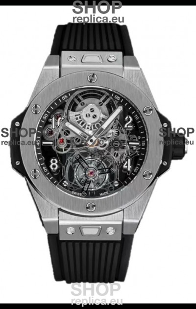 Hublot Big Bang Tourbillon Titanium Casing Watch in 45MM 1:1 Mirror Replica