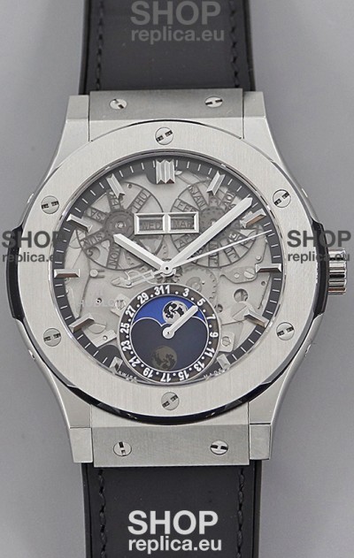 Hublot Aerofusion Moonphase Skeleton Swiss Replica Watch 