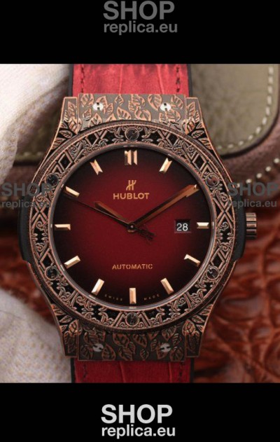 Hublot Classic Fusion Fuente Limited Edition Bronze 45MM Swiss Replica Watch 